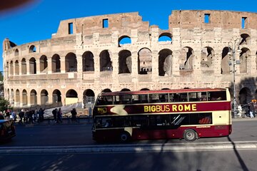 Rome in Freedom Open Bus Tour. Hop On Hop Off. BIG BUS/T.Y.T.