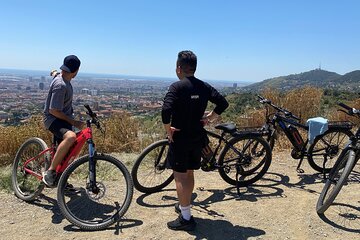 Barcelona to Tibidabo: Hidden Gems and Scenic views E-Bike Tour