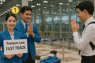 Krabi: Guided Fast-Track Immigration Service at Krabi Airport