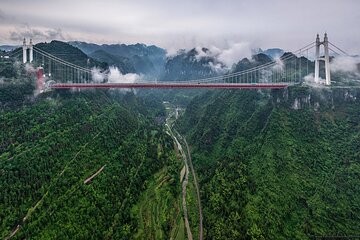 Zhangjiajie 3-Day Highlights Tour: Cable Car, Glass Lift&Skywalk