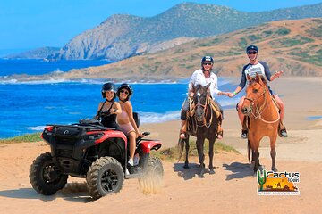 Combo 4X4 Automatic ATV & Horseback Riding in Cabo 