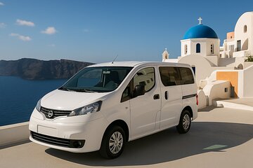Private Transport to Santorini Highlights with local driver