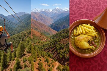 Top Rated Atlas Mountains Zipline from Marrakesh