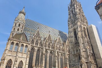 St. Stephen's Cathedral Vienna Entry with Tower and Dom Museum