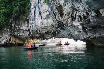 Ha Long Bay Day Cruise from Hanoi Lunch Kayak and Sunset Party