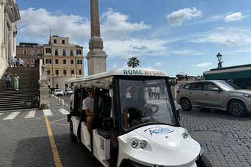 3H Baroque Ancient and food experience by Golf Cart at Rome