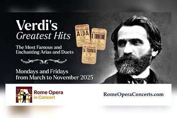 Rome: VERDI'S GREATEST HITS (Concert + Aperitif)