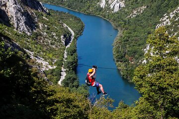 Zipline Croatia: Cetina Canyon Zipline Adventure from Omis