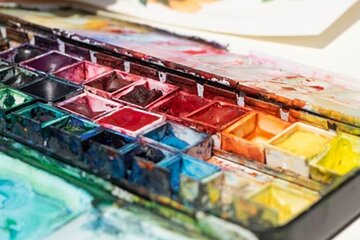 WATERCOLOR WORKSHOP with EXPERT TEACHER, BEER and CHICHARRON