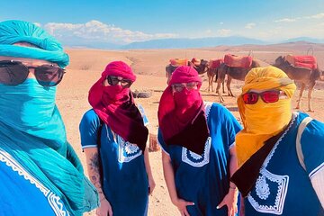 Agafay Desert Quad camel ride and dinner show