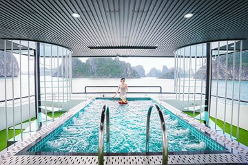 Wonder Of The Sea Cruise Halong One Day Tour, Buffet & Jacuzzi 