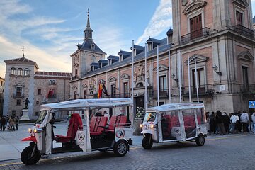 Madrid Tour by Tuk Tuk and Olé 1.30h
