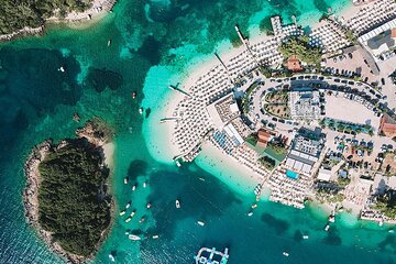 Ksamil Islands Blue Eye and Saranda from Tirana Durrës and Golem