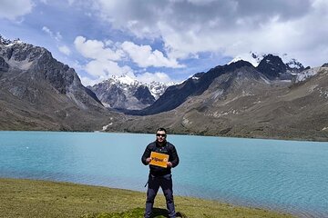 Lagoon Singrenacocha from Cusco
