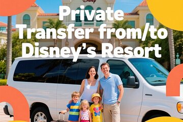 Orlando Airport(MCO):Private Transfer from/to Disney's Resort