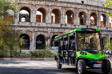 Rome Golf Cart Tour with a Shot of Espresso