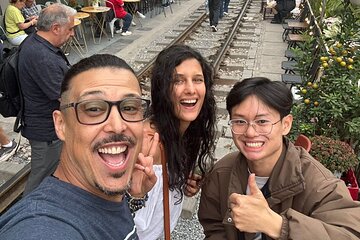 Private Hanoi Street Food and Train Street Trip