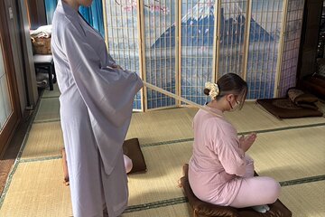 Osaka Temple Zen Meditation Spa Facial and Macha Experience