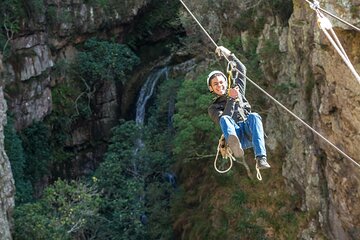 4x4 Cape Canopy Half Day Shared Tour with Zipline