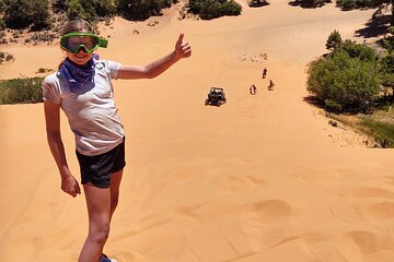 YOU DRIVE!! 5 Hr UTV Tour Pictograph Panel, Sand Boarding & More