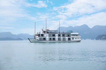 Mila Cruises Visit Halong Bay with Cave and Island Exploration