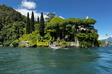 Lake Como Boat Tour and Helicopter Ride