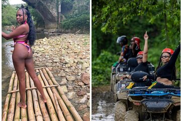 Bamboo Rafting and ATV in Montego Bay Jamaica