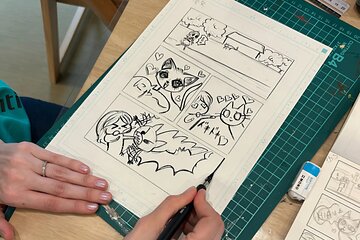 Manga Storytelling and Inking Workshop in Tokyo