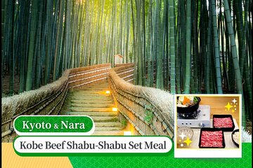 From Osaka/Kyoto: Kyoto & Nara Day Trip with Lunch