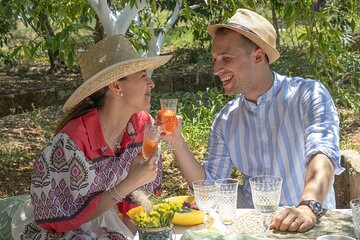 Sicilian Picnic in a Country House 