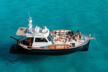 Full Day boat charter in Traditional Balearic Yacht in Ibiza