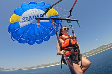 Los Cabos Parasailing Adventure Skybound over Cabo San Lucas Bay