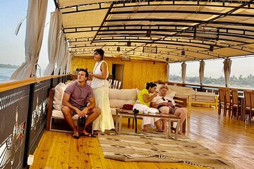 Exclusive Dahabiya Nile Cruise Aswan to Luxor for 4 Days 