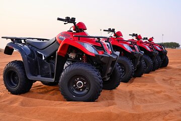 Dubai Desert Safari With Quad Bike Camel Ride BBQ Pick and Drop