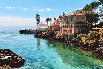 Sintra & Cascais: Full-Day Tour with Pena Palace Ticket & Pickup