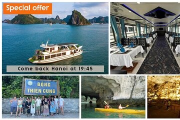 1 Day Halong Cruise Tour with Transfer and early return to Hanoi