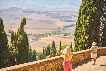 Val d'Orcia private tour: Montalcino, Pienza and Montepulciano