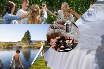 Golden Circle, Friðheimar, Lagoon & Food tasting (Small Group)