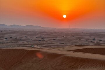 Sunrise Desert View with Dune Buggy Ride and Camel Riding