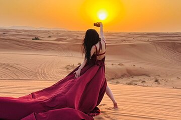 Private Safari with Quad Bike Camel Ride Flying Dress Photoshoot