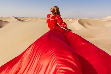 Feel Like a Queen Iconic Flying Dress Photoshoot in Dubai