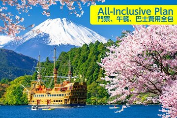 Mt. Fuji 5th Station, Owakudani Ropeway, Pirate Ship plus Outlet shopping! 