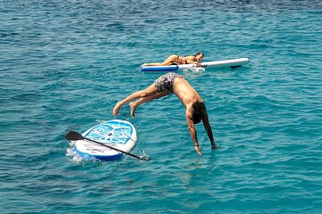 Cala Blanca in Paddle Surf: Explore the coast of Menorca