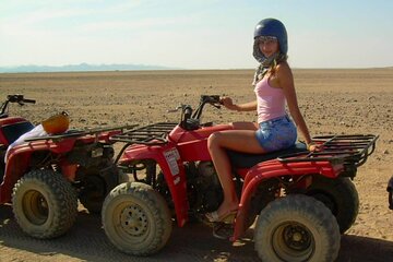 Hurghada Desert Tour by ATV & Dinner and Orientals Show