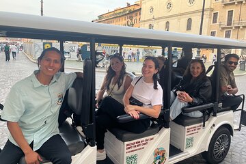 Rome 4 hours Golf Cart Private Sight Seeing Group Tour