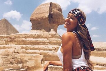 Giza Pyramids Grand Egyptian Museum and Nile Dinner Cruise Tour