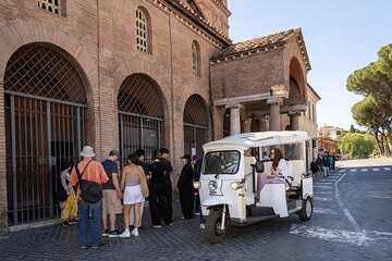 Rome Electric Tuk-Tuk Private City Tour