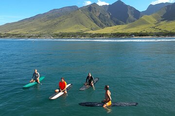 Surf Ukumehame Beach Park Lahaina with Private Class