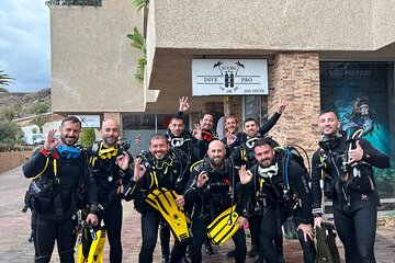 Diving Course in Wrecks in Tabaiba Wreck The Rock