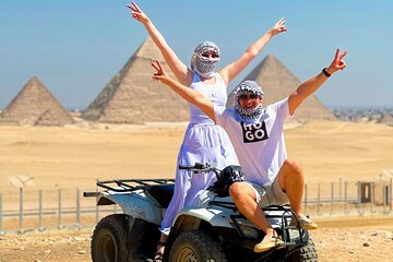  Half-Day Tour: Pyramids of Giza, Sphinx & Quad Bike Ride ATV